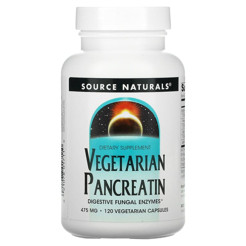 Source Naturals Vegetarian Pancreatin 475 mg 120 Vegetarian Capsules 8 Thực phẩm chức năng Source Naturals Vegetarian Pancreatin 475 mg 120 Vegetarian Capsules 021078017110