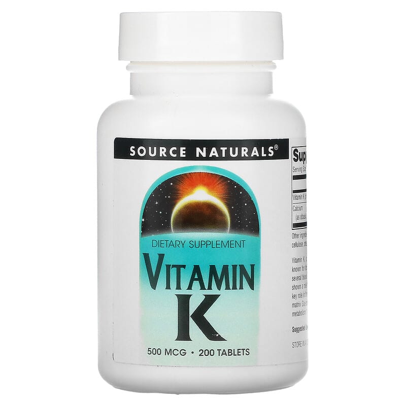 Source Naturals Vitamin K 500 mcg 200 Tablets 8 Thực phẩm chức năng Source Naturals Vitamin K 500 mcg 200 Tablets 021078014508