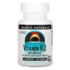 Thực phẩm chức năng Source Naturals Vitamin K2 Advantage 2.200 mcg 60 Tablets 021078027102