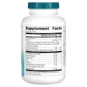 Thực phẩm bổ sung Source Naturals Wellness C-1000 200 Tablets 021078010333
