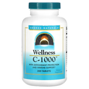 Thực phẩm chức năng Source Naturals Wellness C-1000 200 Tablets 021078010333