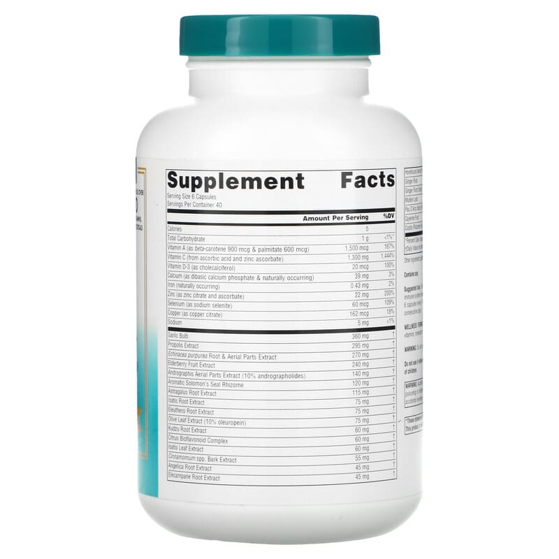 Source Naturals Wellness Formula Advanced Daily Immune Support 240 Capsules 2 Thực phẩm bổ sung Source Naturals Wellness Formula Advanced Daily Immune Support 240 Capsules 021078014263
