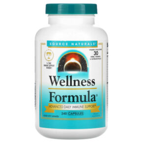 Thực phẩm chức năng Source Naturals Wellness Formula Advanced Daily Immune Support 240 Capsules 021078014263