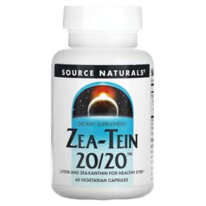Thực phẩm chức năng Source Naturals Zea-Tein 20/20 60 Vegetarian Capsules 021078026471