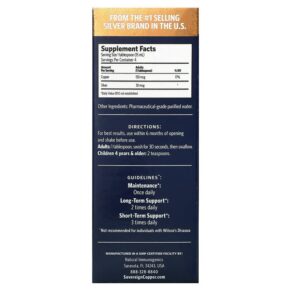 Sovereign Silver Bio-Active Copper Hydrosol 10 PPM 2 fl oz (59 ml) 3 Thực phẩm bổ sung Sovereign Silver Bio-Active Copper Hydrosol 10 PPM 2 fl oz (59 ml) 684088232395