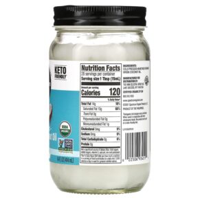 Thực phẩm bổ sung Spectrum Culinary Organic Virgin Coconut Oil Unrefined 14 fl oz (414 ml) 022506934511
