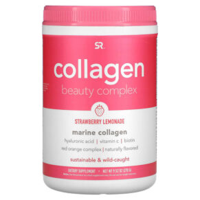 Thực phẩm chức năng Sports Research Collagen Beauty Complex Marine Collagen Strawberry Lemonade 9.52 oz (270 g) 023249013426