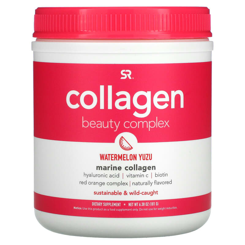 Sports Research Collagen Beauty Complex Marine Collagen Watermelon Yuzu 6.38 oz (181 g) 8 Thực phẩm chức năng Sports Research Collagen Beauty Complex Marine Collagen Watermelon Yuzu 6.38 oz (181 g) 023249013457