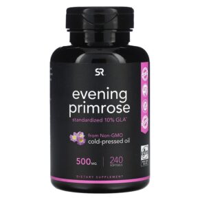 Thực phẩm chức năng Sports Research Evening Primrose 500 mg 240 Softgels 023249011194