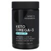 Thực phẩm chức năng Sports Research Keto Omega-3 with Salmon Oil 120 Softgels 023249012337