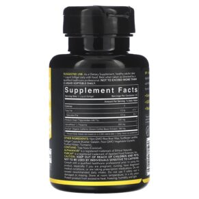 Thực phẩm bổ sung Sports Research L-Theanine & Caffeine 2-in-1 Formula 60 Softgels 023249012269