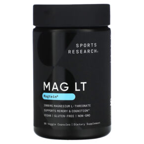 Thực phẩm chức năng Sports Research MAG LT Magtein 2.000 mg 90 Veggie Capsules 023249091516