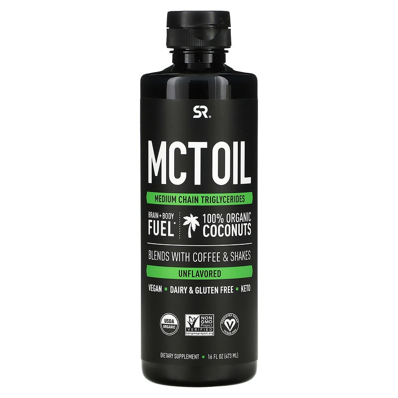 Sports Research MCT Oil Unflavored 16 fl oz (473 ml) 8 Thực phẩm chức năng Sports Research MCT Oil Unflavored 16 fl oz (473 ml) 023249011019