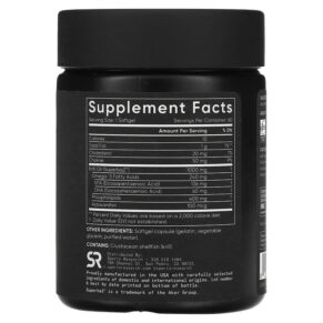 Thực phẩm bổ sung Sports Research Omega-3 Krill Oil Double Strength 1.000 mg 60 Softgels 023249004530