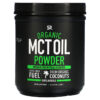 Thực phẩm chức năng Sports Research Organic MCT Oil Powder Unflavored 10.6 oz (300 g) 023249011187
