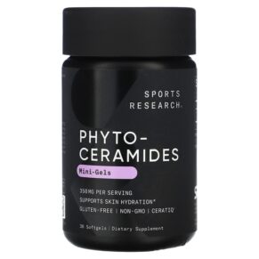 Thực phẩm chức năng Sports Research Phytoceramides Mini-Gels 350 mg 30 Softgels 023249004127