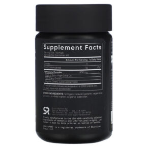 Thực phẩm bổ sung Sports Research Tart Cherry Fruit Complex 800 mg 60 Softgels 023249010111