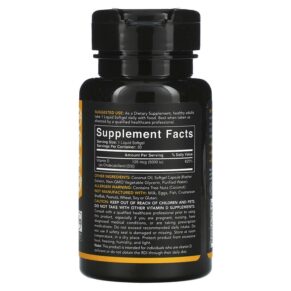 Thực phẩm bổ sung Sports Research Vitamin D3 125 mcg (5.000 IU) 30 Softgels 023249010142
