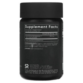 Thực phẩm bổ sung Sports Research Vitamin K2 Plant-Based 100 mcg 60 Veggie Softgels 023249004394