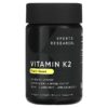 Thực phẩm chức năng Sports Research Vitamin K2 Plant-Based 100 mcg 60 Veggie Softgels 023249004394