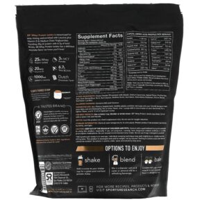 Thực phẩm bổ sung Sports Research Whey Protein Isolate Dutch Chocolate 5 lbs (2.27 kg) 023249090045