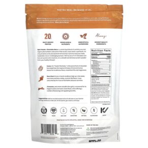 Thực phẩm bổ sung Sprout Living Epic Protein Organic Plant Protein + Superfoods Chocolate Maca 1 lb (456 g) 852457007060