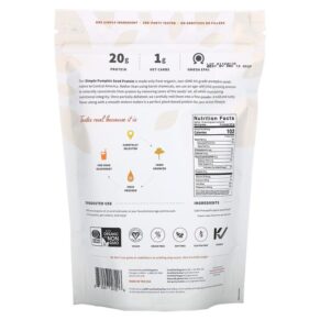 Sprout Living Simple Pumpkin Seed Protein 1 lb (454 g) 3 Thực phẩm bổ sung Sprout Living Simple Pumpkin Seed Protein 1 lb (454 g) 852457007206