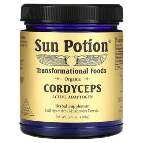 Thực phẩm chức năng Sun Potion Cordyceps Powder Organic 3.5 oz (100 g) 850001146067