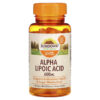 Thực phẩm chức năng Sundown Naturals Alpha Lipoic Acid 600 mg 60 Capsules 030768179656