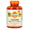 Thực phẩm chức năng Sundown Naturals Calcium Plus Vitamin D3 600 mg 170 Softgels 030768134389