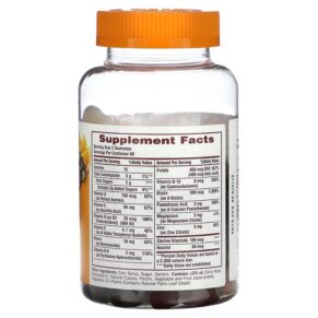 Thực phẩm bổ sung Sundown Naturals Multivitamin Gummies Grape Orange & Cherry Flavored 120 Gummies 030768304171