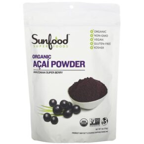 Thực phẩm chức năng Sunfood Organic Acai Powder 4 oz (113 g) 803813806018