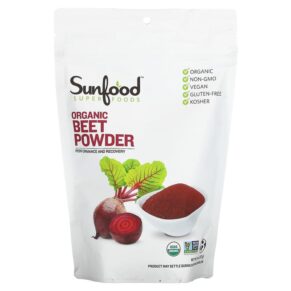 Thực phẩm chức năng Sunfood Organic Beet Powder 8 oz (227 g) 803813101717
