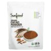 Sunfood Organic Cacao Powder 8 oz (227 g) 5 Thực phẩm chức năng Sunfood Organic Cacao Powder 8 oz (227 g) 803813030512