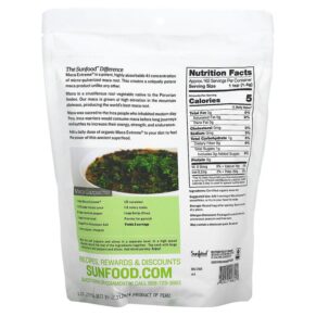 Thực phẩm bổ sung Sunfood Organic Maca Extreme 8 oz (227 g) 803813906121