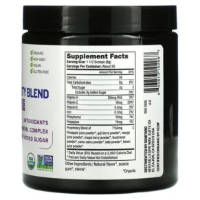 Thực phẩm bổ sung Sunfood Organic Night Beauty Blend Restore Maqui Berry Mango 8.46 oz (240 g) 803813102967