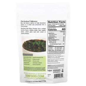 Thực phẩm bổ sung Sunfood Organic Red Maca Powder 8 oz (227 g) 803813906404
