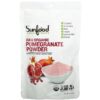 Thực phẩm chức năng Sunfood Raw Organic Pomegranate Powder 4 oz (113 g) 803813102424