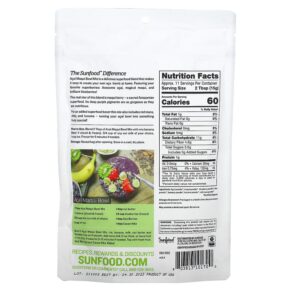 Thực phẩm bổ sung Sunfood Superfoods Organic Acai Maqui Bowl Mix 6 oz (170 g) 803813101700