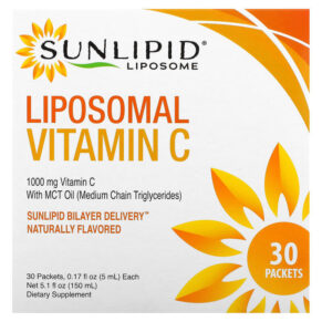 Thực phẩm chức năng Sunlipid Liposomal Vitamin C 30 Packets 0.17 fl oz (5 ml) Each 810012470001