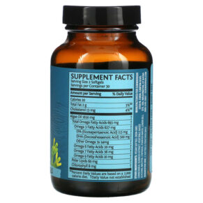 Thực phẩm bổ sung Sunwarrior Algae-Based Omega-3 Vegan DHA + EPA 60 Vegan Softgels 814784026381