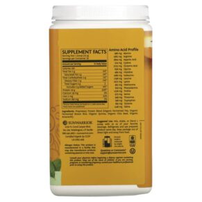 Thực phẩm bổ sung Sunwarrior Classic Plus Protein Plant Based Unflavored 1.65 lb (750 g) 814784024196