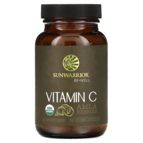 Thực phẩm chức năng Sunwarrior Vitamin C 60 Vegan Capsules 810100920067