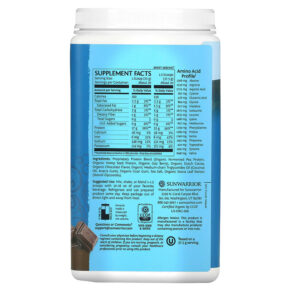 Thực phẩm bổ sung Sunwarrior Warrior Blend Protein Chocolate 1.65 lb (750 g) 814784024257