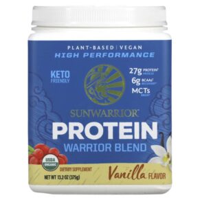 Thực phẩm chức năng Sunwarrior Warrior Blend Protein Vanilla 13.2 oz (375 g) 814784024301