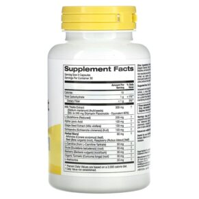 Thực phẩm bổ sung Super Nutrition Advanced Liver Support 90 Veggie Capsules 033739001253