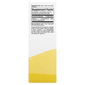 Thực phẩm bổ sung Super Nutrition Kid’s Liquid Vitamin D3 No Alcohol Grape 10 mcg (400 IU) 1 fl oz (30 ml) 898220021970