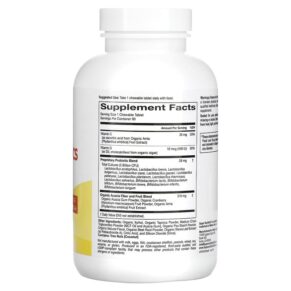 Thực phẩm bổ sung Super Nutrition Kid’s Probiotics Wild Berry Flavor 5 Billion CFU 90 Chewable Tablets 898220021819