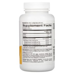 Thực phẩm bổ sung Super Nutrition Omega-3 Fish Oils 1.000 mg 90 Fish Softgels 898220021406