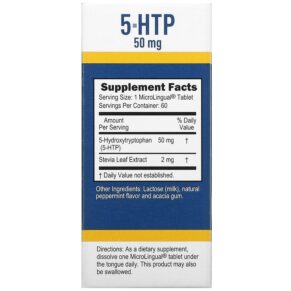 Thực phẩm bổ sung Superior Source 5-HTP 50 mg 60 MicroLingual Instant Dissolve Tablets 076635903306